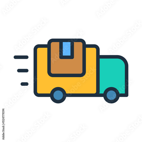 Last Mile Delivery Icon