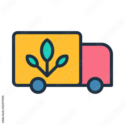 Green Logistics Icon