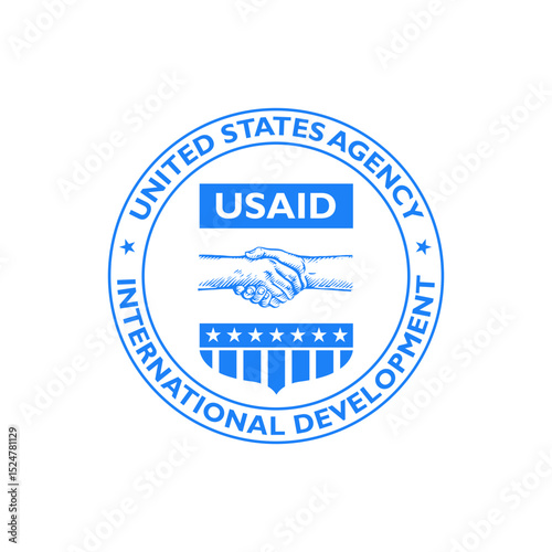 USAID VECTOR STEMP BLUE