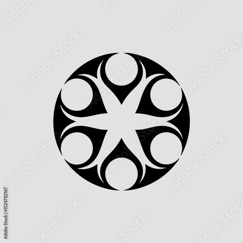 mechanical octopus with sleek tentacle design vector illustration