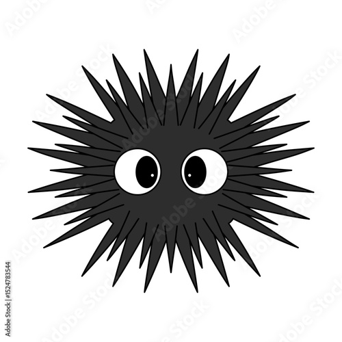 Urchin cartoon
