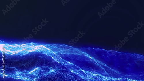 abstract blue background with stars