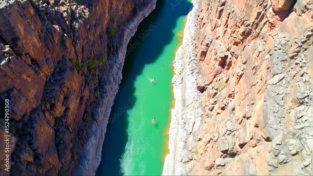 Breathtaking Aerial View of the Todra River and Gorge in Morocco Travel Destination Breathtaking Aerial View of the Todra River and Gorge in Morocco Travel Destination