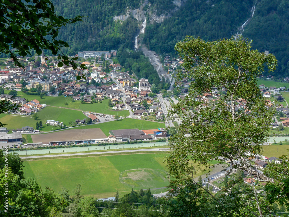 Φωτογραφία Switzerland, Meiringen, Reichenbach Falls,