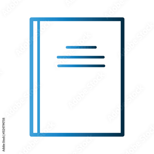 Book icon design template