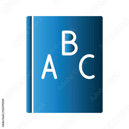 Book icon design template