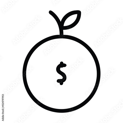 Blue 3D money bag with dollar sign question mark icon for business FAQ web help