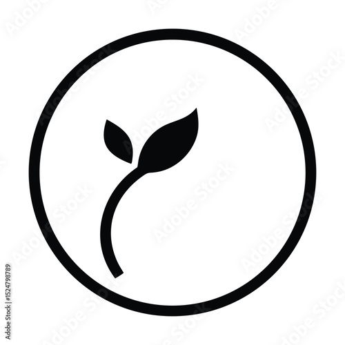 A fun black cat icon illustration with a butterfly, ready to be a purr-fect logo or symbol