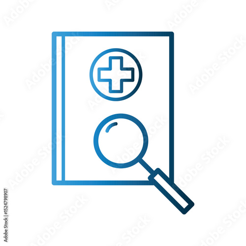 Book icon design template
