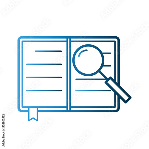 Book icon design template