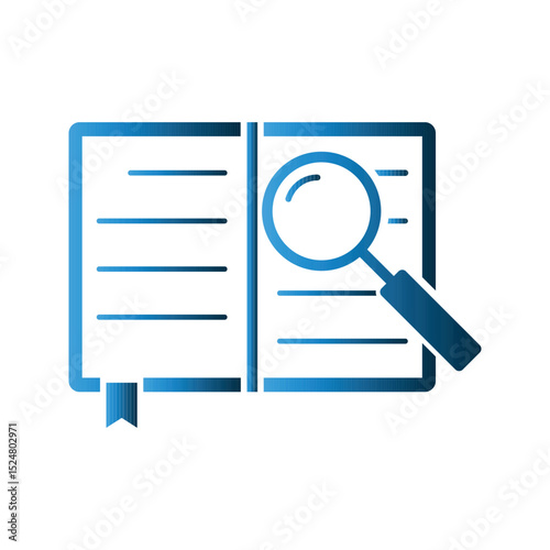 Book icon design template
