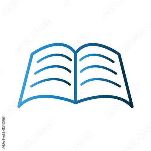 Book icon design template