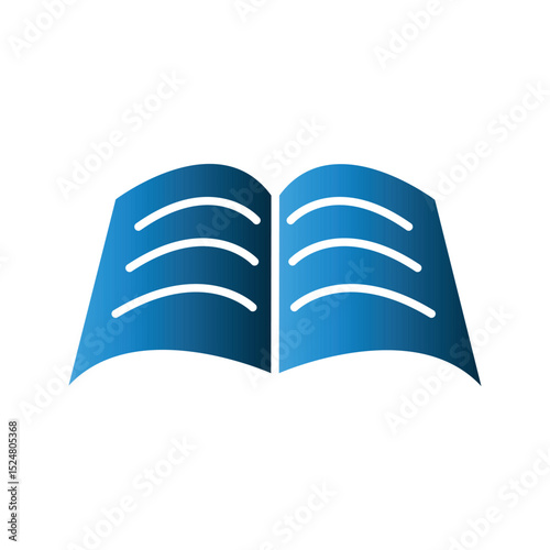 Book icon design template