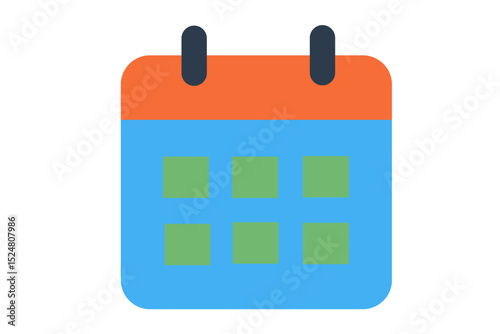 Calendar Icon - A travel calendar with date marks, used to represent trip planning and schedules.