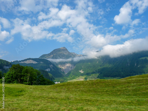 Switzerland, Meiringen, Lake Lungern,