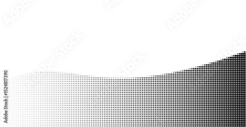 halftone dot corner border