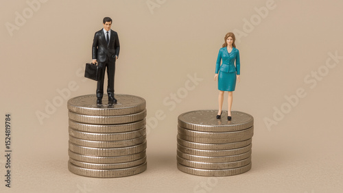 Equal Pay at Job, Work, Career - Gender Gap and Inequality in Wages and Salary between Men and Women