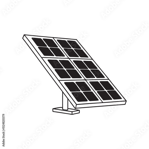 line-art-of-solar-panel-on-the-white-background (1).eps