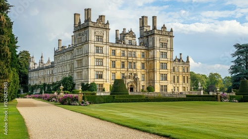 Highclere Castle - The real-life setting for Downton Abbey, located in Hampshire, England.