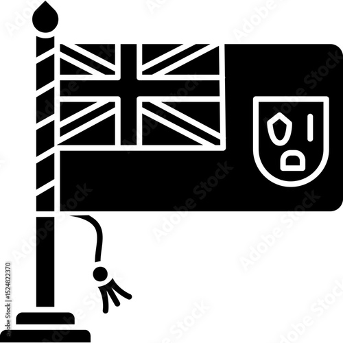 Turks And Caicos Flag Icon