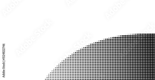 halftone dot corner border