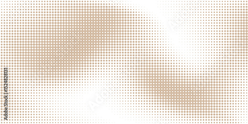 Ecru grain paper texture. Vintage textured background with dots, speckles, specks, flecks and particles. Craft repeating wallpaper. Natural cream grunge surface background. Vector backdrop