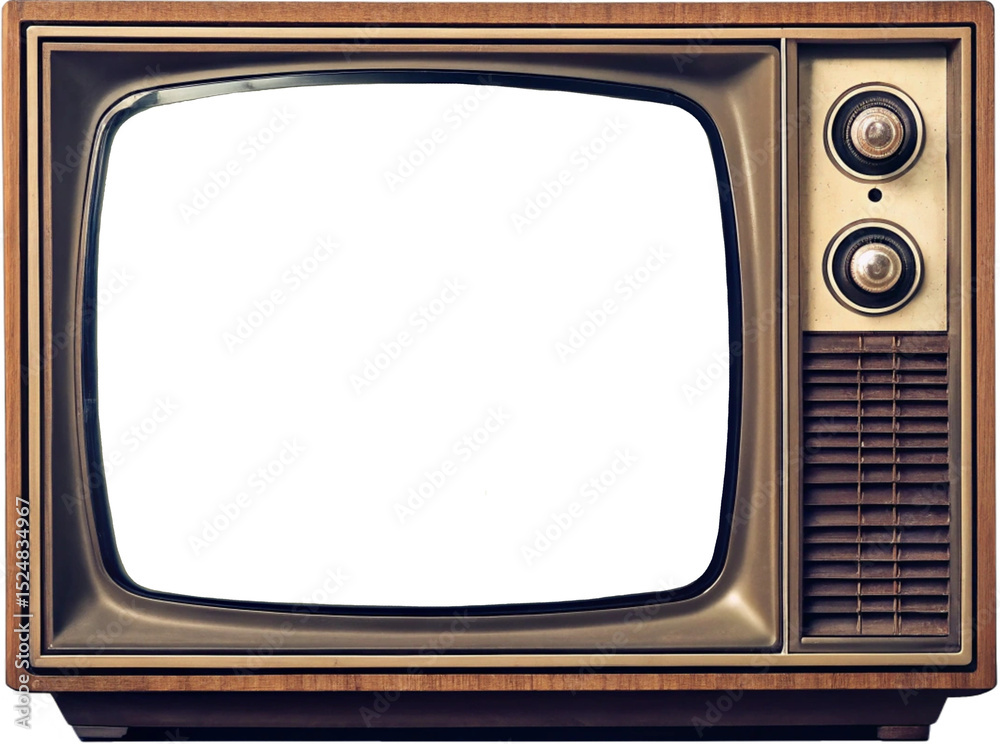 old tv set