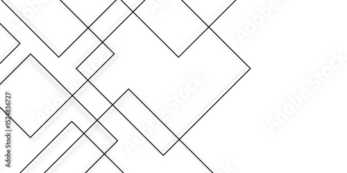 Abstract sketch of a building with lines, Abstract background. Vector abstract futuristic architecture concept with digital geometric connection lines. vector. technology communication data Science.	
