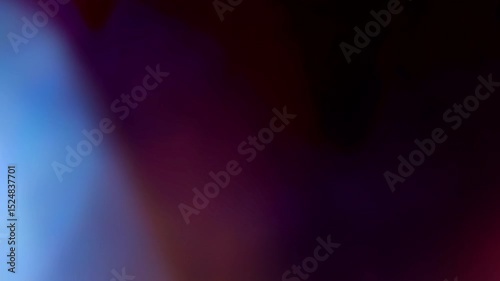 Elegant video overlay with soft glowing light leaks and cinematic flare