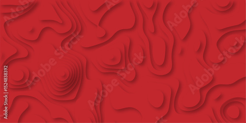 Abstract topographic contours map background, wave paper curved reliefs abstract background. geographic line map Modern design with topographic wavy pattern design for poster. vector illustration.	