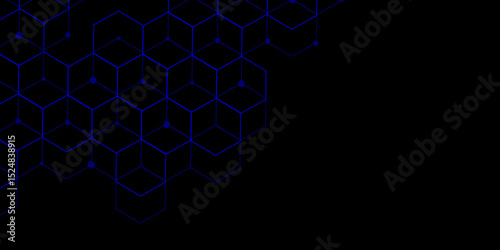 Abstract sketch of a building with lines, Abstract background. Vector abstract futuristic architecture concept with digital geometric connection lines. vector. technology communication data Science.	
