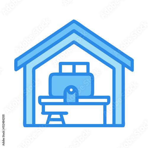 Freelance & Productivity icon Containing work online, remote work, freelancer, laptop, home office, client meeting, self-employed, graphic designer and Solid,line, silhouette, vector icons collection.