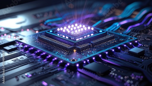 Ai Technology On Circuit Board	
