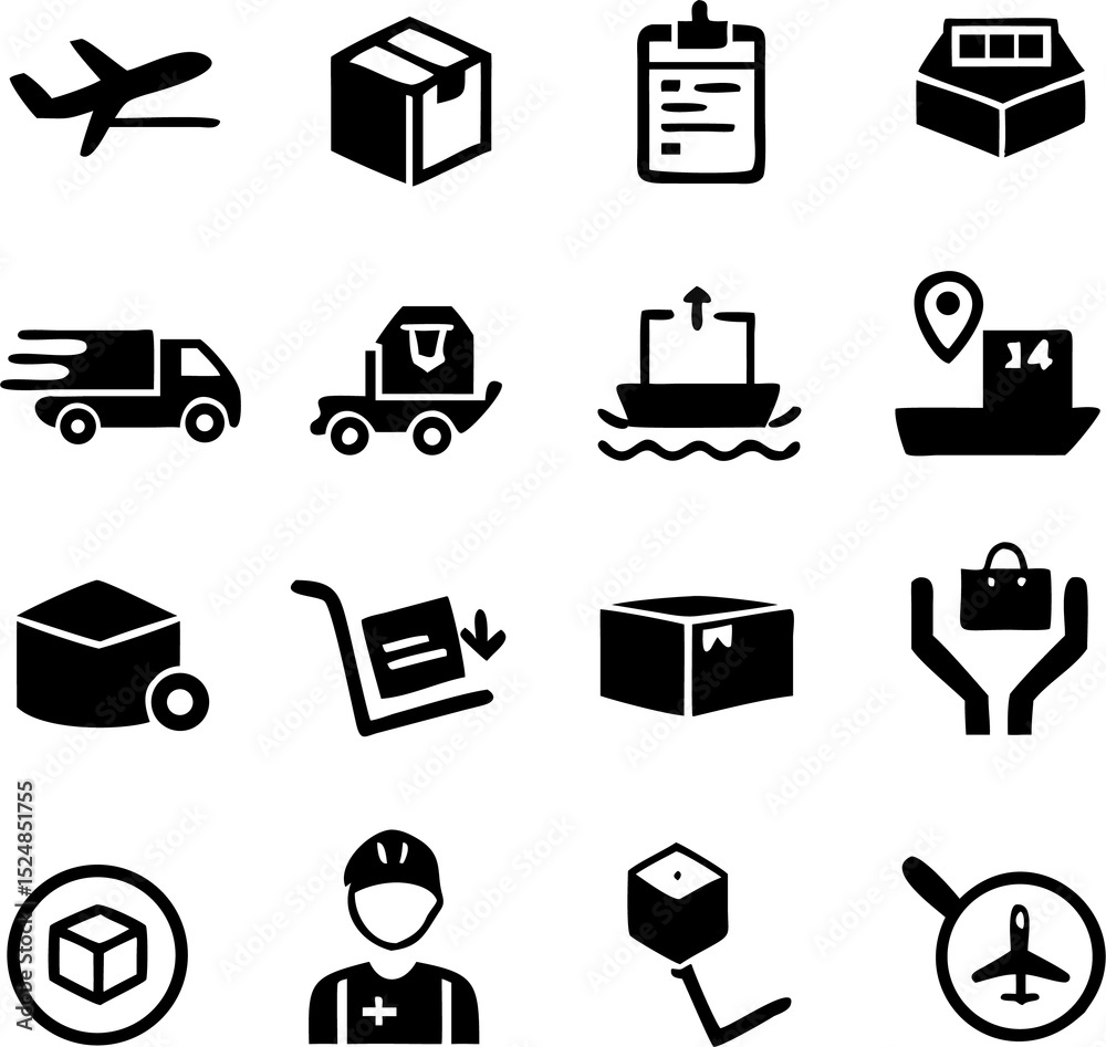 Collections of icon shipping, logistics, customer, Delivery, service, refunds, Tracking Order and more Collections of icon shipping, logistics, customer, Delivery, service, refunds, Tracking Order and more