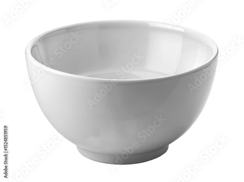 empty white bowl