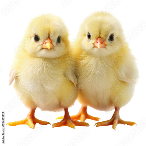 two little chicken