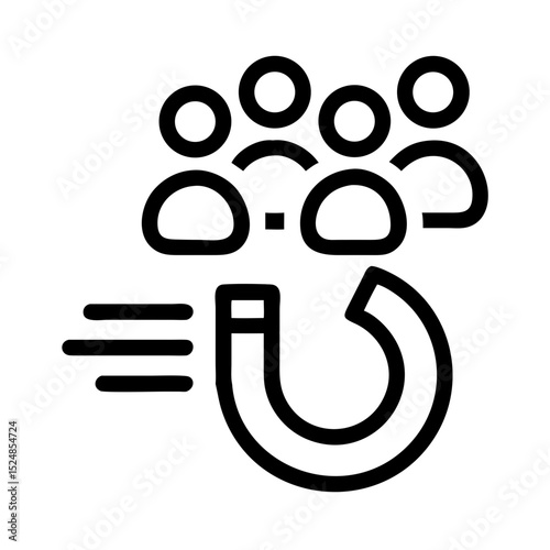 Sales team icon set. Sales department, salesperson, prospect, conversion, sales report, marketing, funnel, lead generation, sales pitch and Solid, line vector icons collection