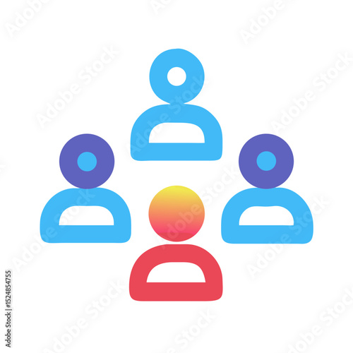 Sales team icon set. Sales department, salesperson, prospect, conversion, sales report, marketing, funnel, lead generation, sales pitch and Solid, line vector icons collection