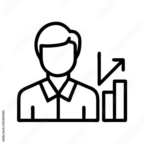 Sales team icon set. Sales department, salesperson, prospect, conversion, sales report, marketing, funnel, lead generation, sales pitch and Solid, line vector icons collection