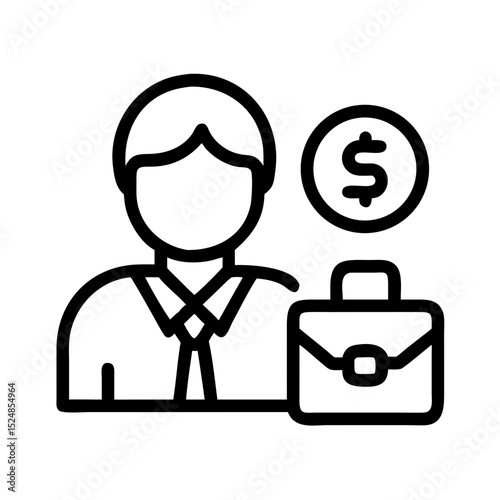 Sales team icon set. Sales department, salesperson, prospect, conversion, sales report, marketing, funnel, lead generation, sales pitch and Solid, line vector icons collection