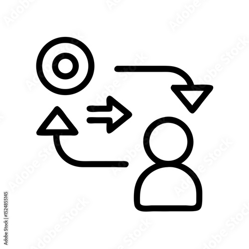 Sales team icon set. Sales department, salesperson, prospect, conversion, sales report, marketing, funnel, lead generation, sales pitch and Solid, line vector icons collection