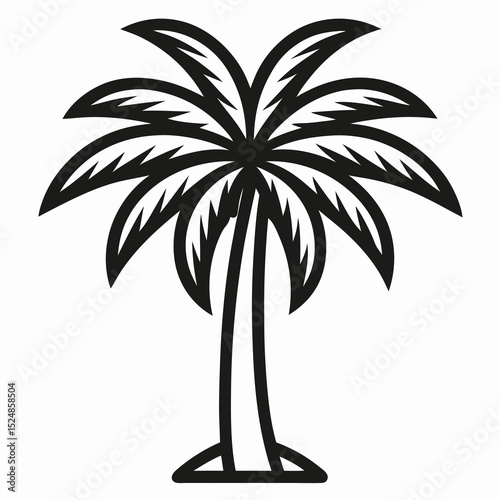 palm tree vector