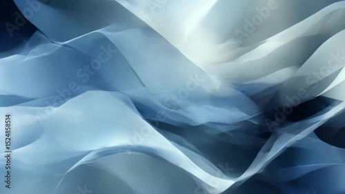 Abstract background with flowing lines and cool tones, symbolizing the long-term security provided by insurance