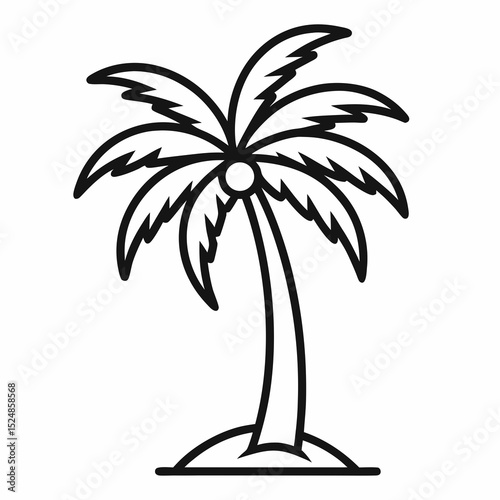 palm tree vector