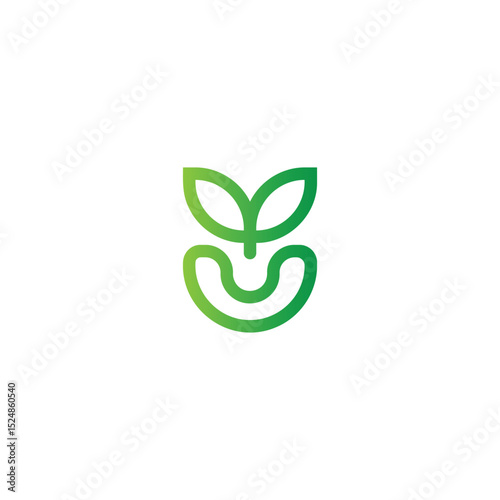 The environment u leaf logo