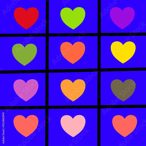 colorful shameless vector