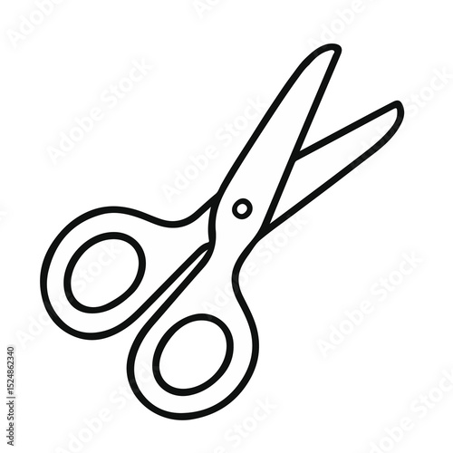Cute School Supplies Clipart Set | Kawaii Style Line Art for Teachers