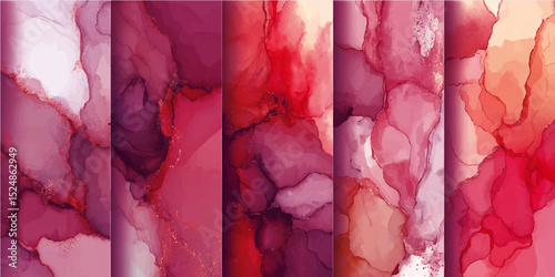  a colorful formations of rocks stacked over the hundreds of years.  Marble ink abstract art from exquisite original painting for abstract background .
