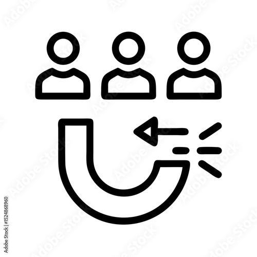 Business strategy & Customer Segmentation icons  Sales department, salesperson, prospect, conversion, sales report, marketing, sale funnel, lead generation, sales pitch and Solid, line vector icons 