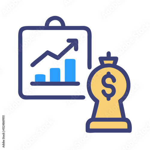 Business strategy & Customer Segmentation icons  Sales department, salesperson, prospect, conversion, sales report, marketing, sale funnel, lead generation, sales pitch and Solid, line vector icons 